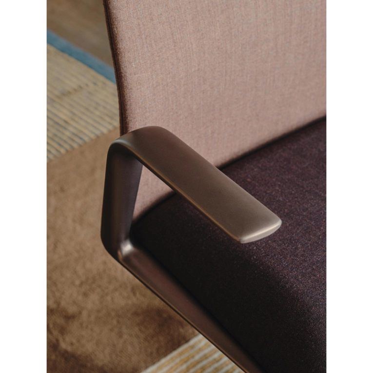 Fauteuil de bureau KINESIT MET dossier bas Remix 346/ Remix 373 ARPER