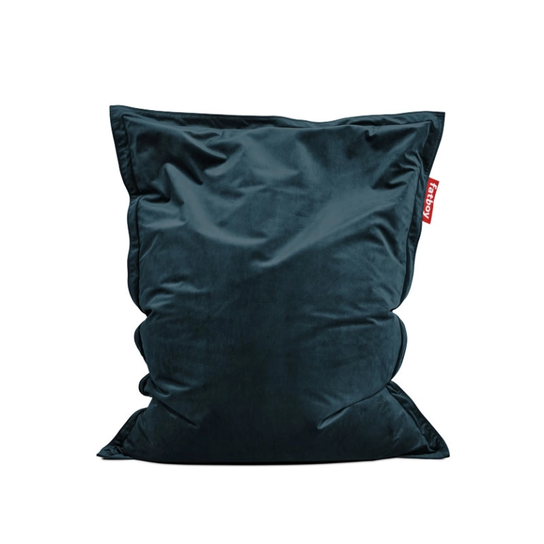 Pouf ORIGINAL SLIM VELVET Pétrole FATBOY