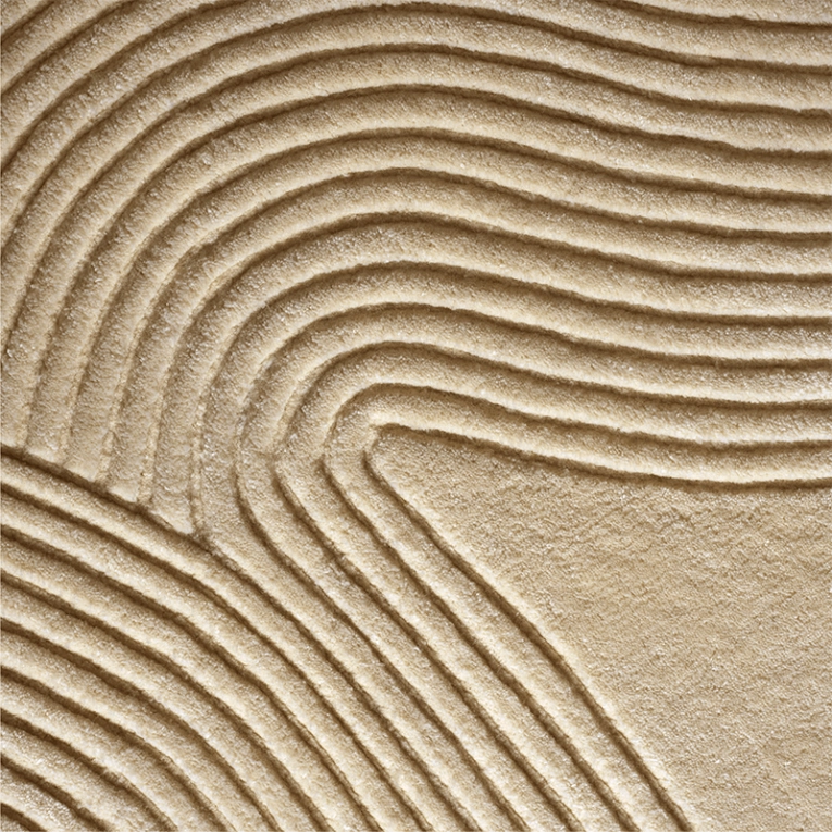 Tapis Tapis ZEN SHAPED 180x240 Beige BOLIA