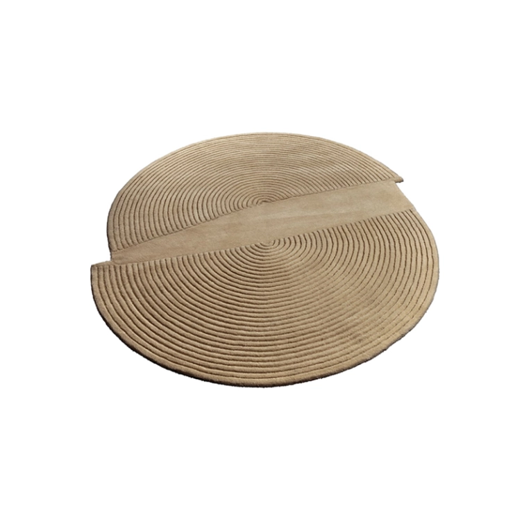 Tapis Tapis ZEN SPLIT 157x180 Beige foncé BOLIA