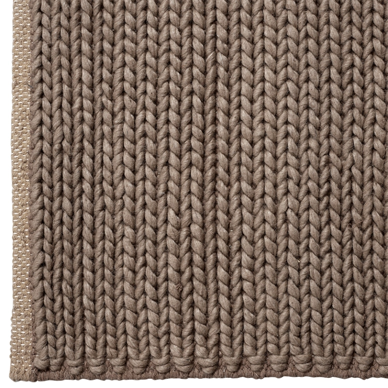 Tapis Tapis BRAID 140x200 Gris chaud BOLIA