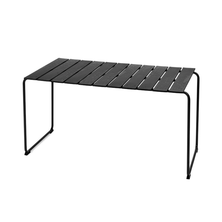 Table extérieur Table OCEAN 4 personnes Noir MATER