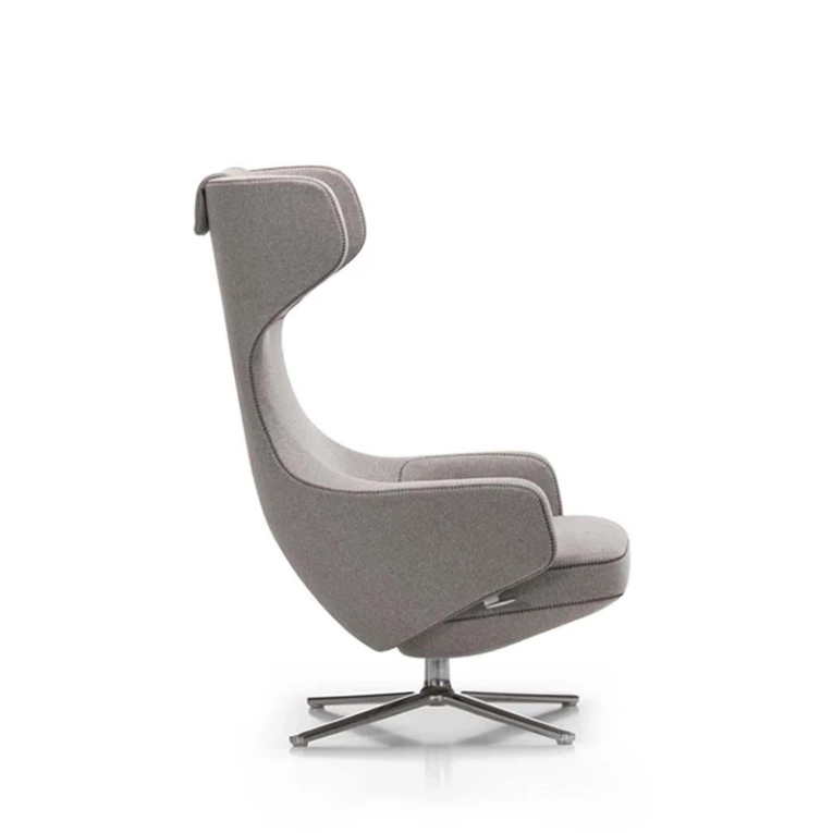 Fauteuil GRAND REPOS Cosy gris galet VITRA
