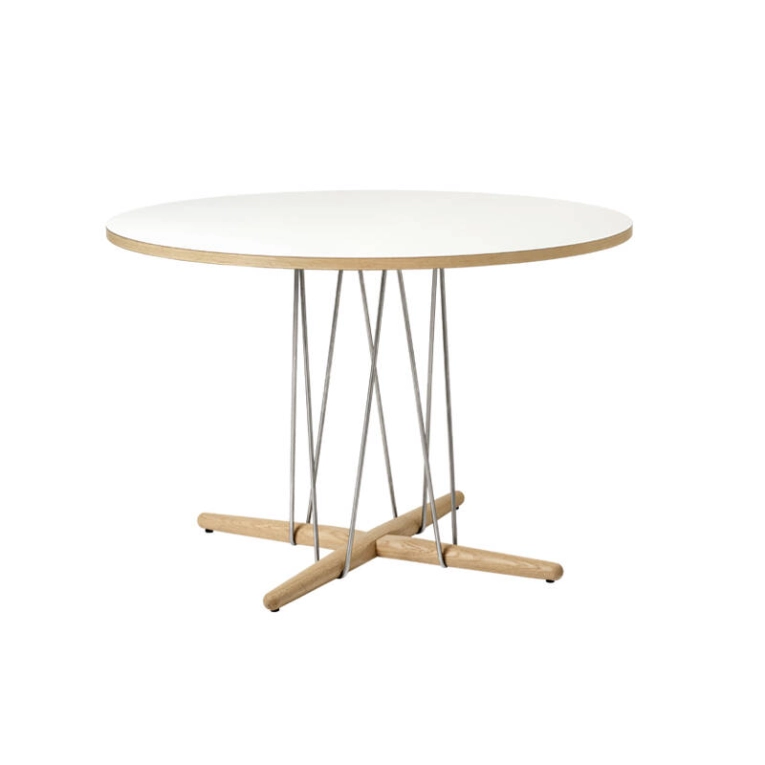 Table E020 EMBRACE Chêne huilé blanchi/ blanc CARL HANSEN