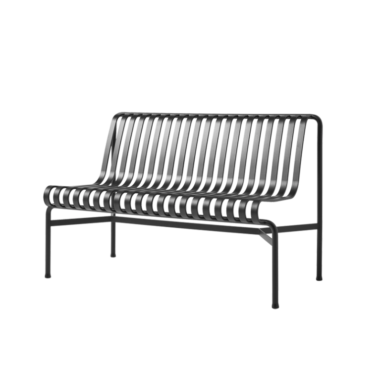 Banc PALISSADE sans accoudoirs Anthracite HAY