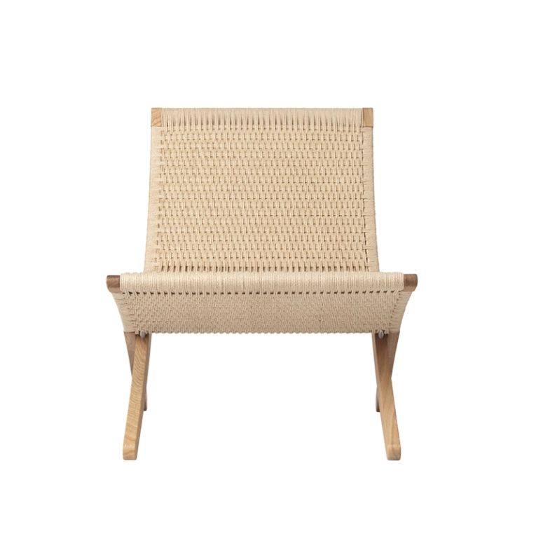 Fauteuil MG501 CUBA corde naturelle Chêne huilé/ corde naturelle CARL HANSEN