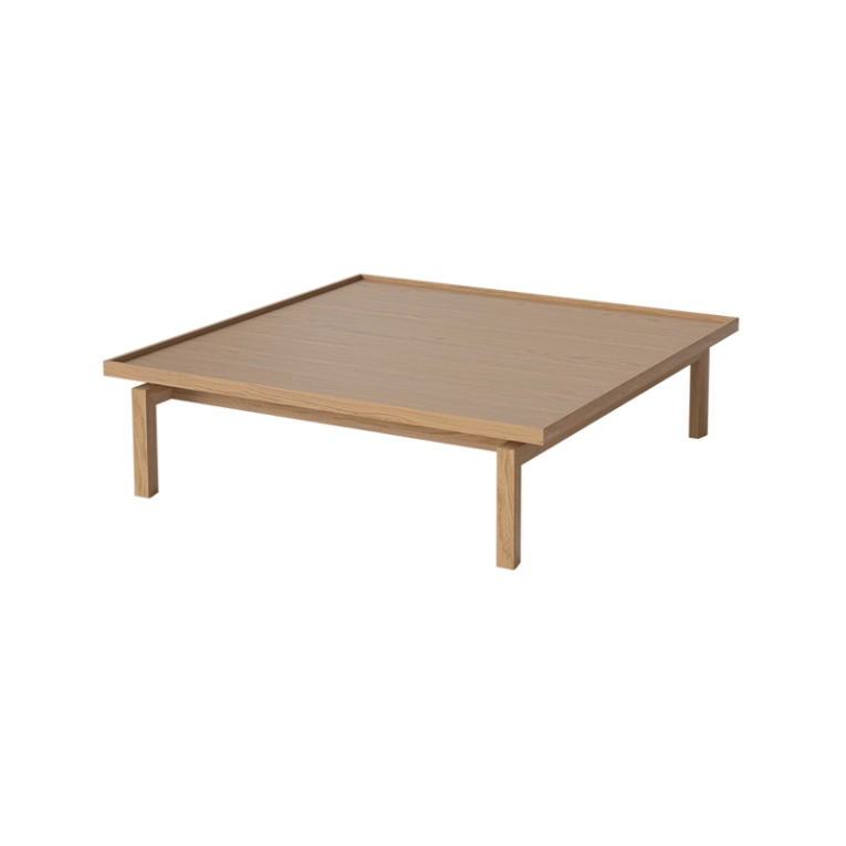 Table basse ELTON 96x96 Chêne huilé BOLIA
