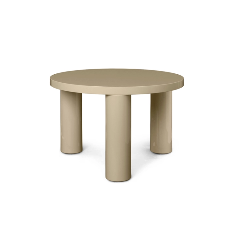 Table basse POST SMALL GLOSS Cachemire FERM LIVING
