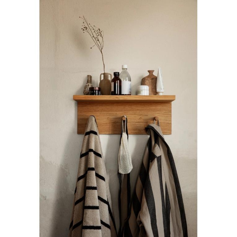 Porte-manteau Portemanteau PLACE Small Chêne FERM LIVING