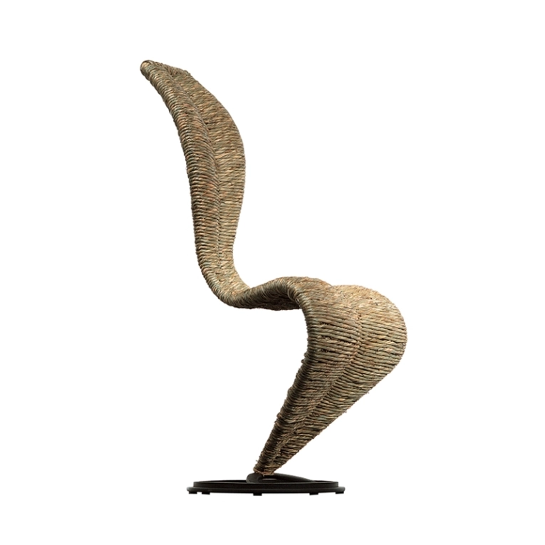 Chaise S-CHAIR paille CAPPELLINI