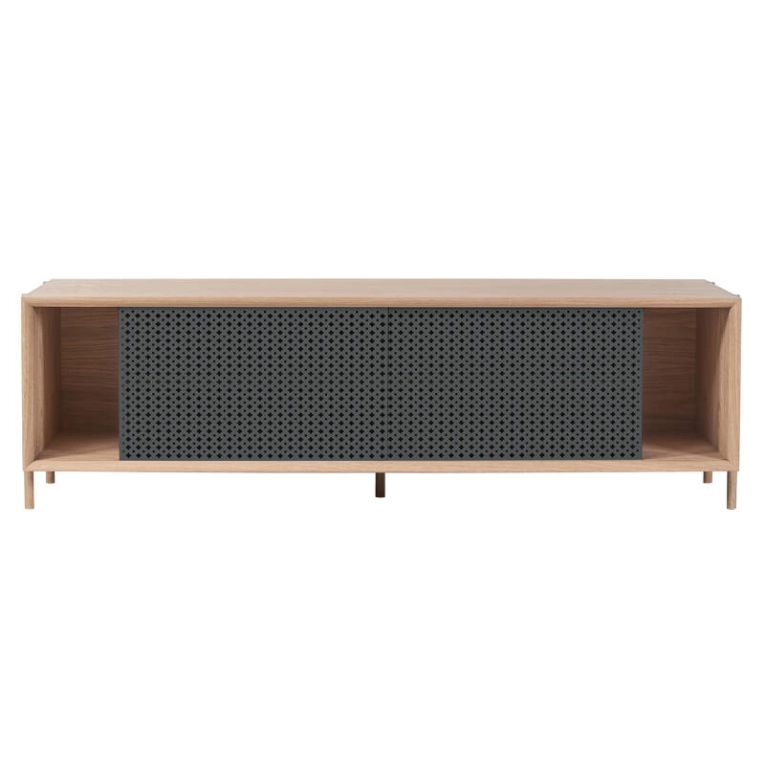 Meuble de rangement Buffet GABIN L162 Gris ardoise HARTO