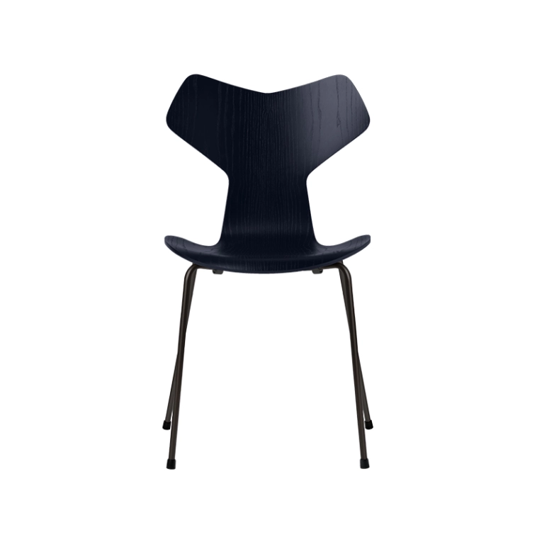 Chaise GRAND PRIX Bleu nuit FRITZ HANSEN