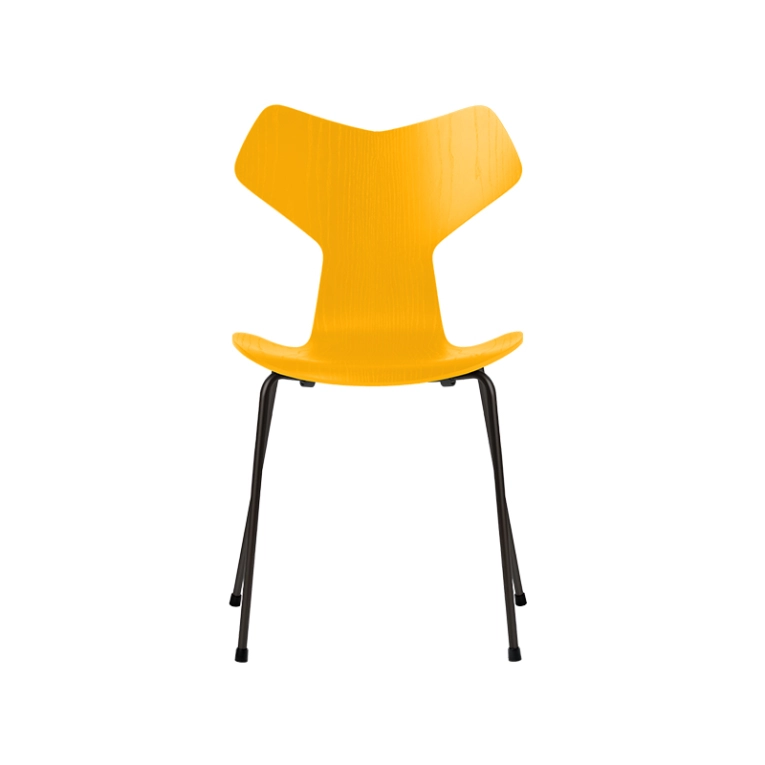 Chaise GRAND PRIX Jaune FRITZ HANSEN