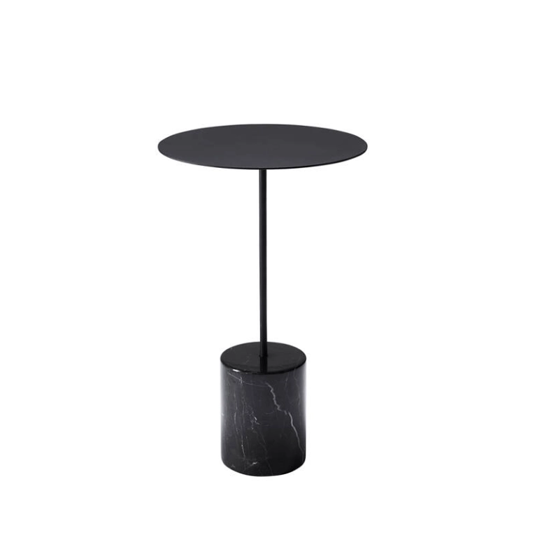 Table d'appoint guéridon CALIBRE HIGH Noir WENDELBO