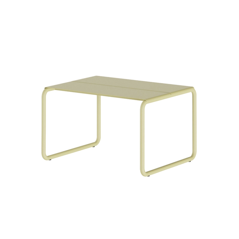 Pouf extérieur Repose-pieds SINE Jaune NINE