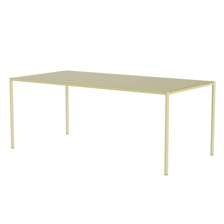 Table extérieur Table SINE 189x94,5 Jaune NINE