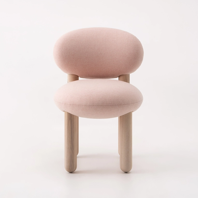 Chaise FLOCK CS2 Laine Woolland 03/ frêne naturel NOOM HOME