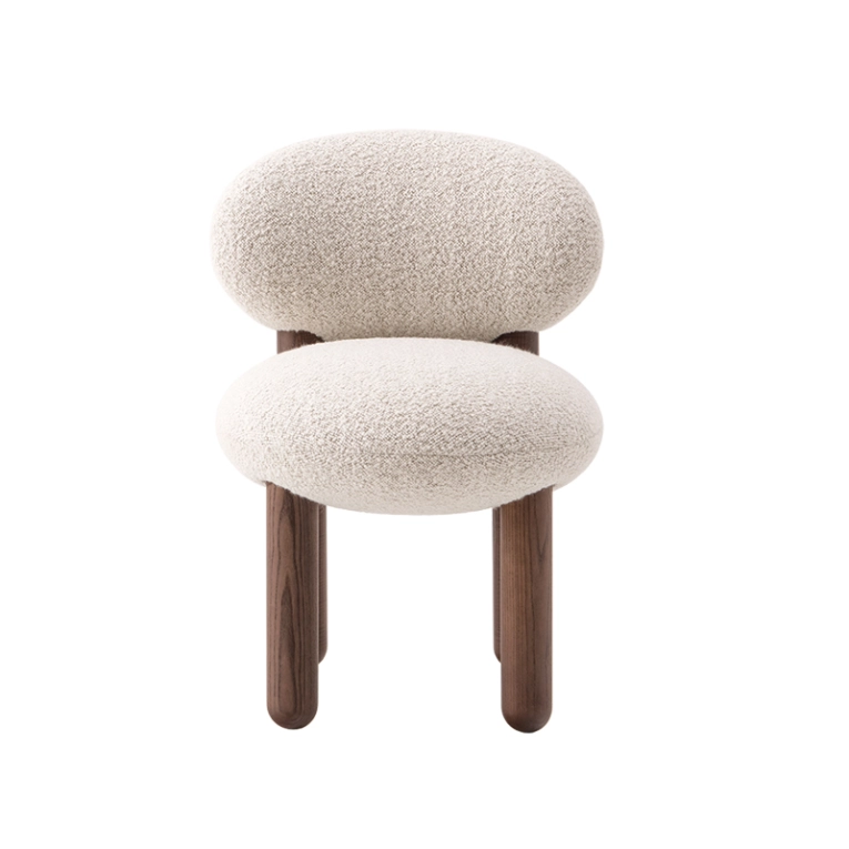 Chaise FLOCK CS2 Karakorum 007/ frêne marron NOOM HOME