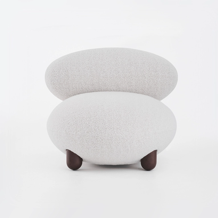 Fauteuil FLOCK Karakorum 007/ frêne marron NOOM HOME