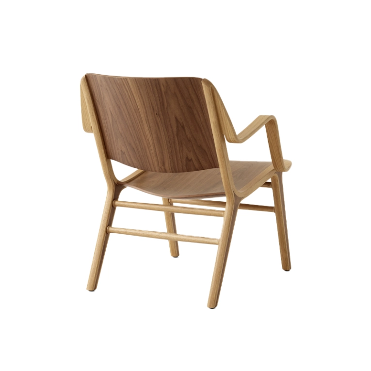 Fauteuil AX HM11 Chêne & noyer AND TRADITION
