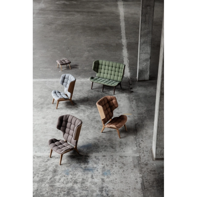 Fauteuil MAMMOTH Barnum Bouclé 07/ chêne naturel NORR11