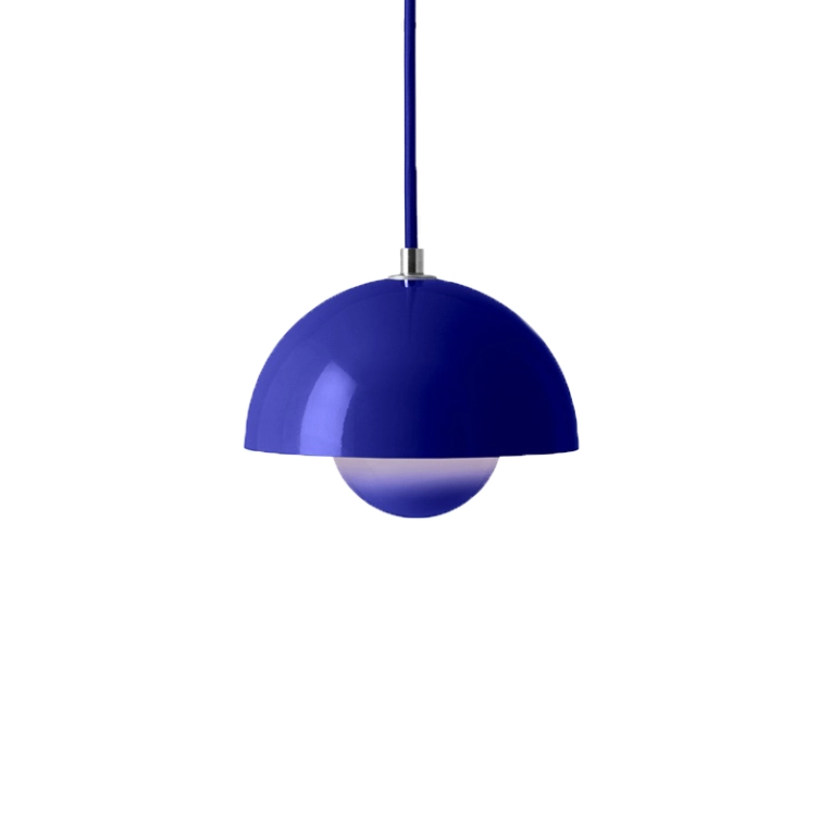 Suspension FLOWERPOT VP10 Bleu cobalt AND TRADITION