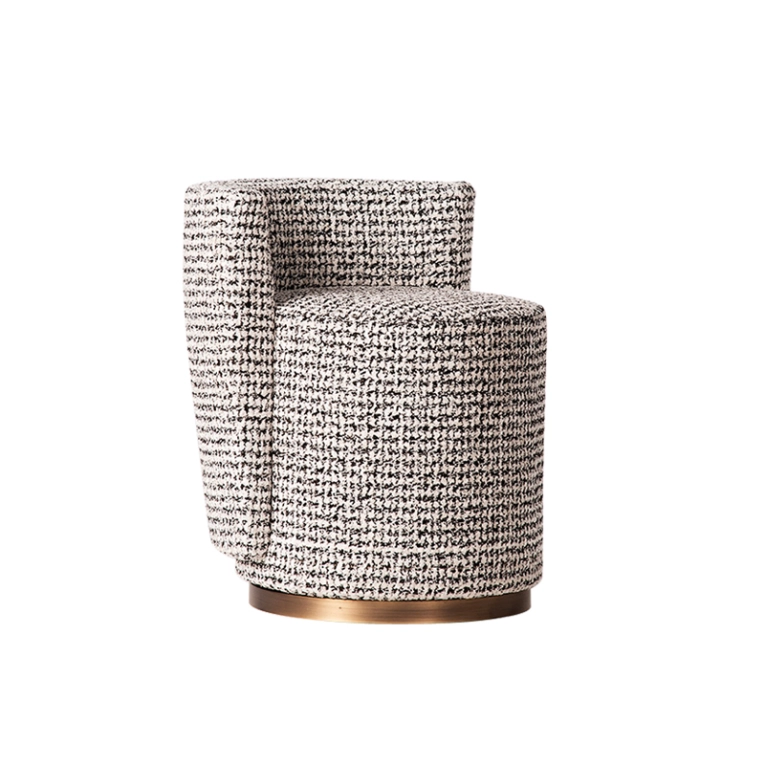 Fauteuil BOND STREET Rue Cambon noir MAN OF PARTS