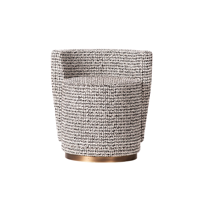 Fauteuil BOND STREET Rue Cambon noir MAN OF PARTS