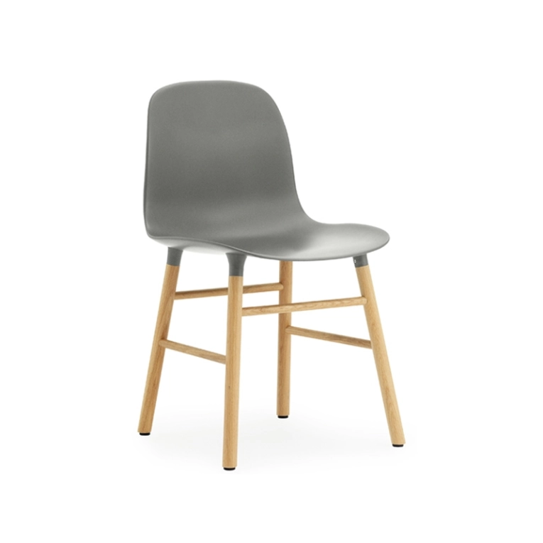 Chaise FORM CHAIR Gris Normann Copenhagen