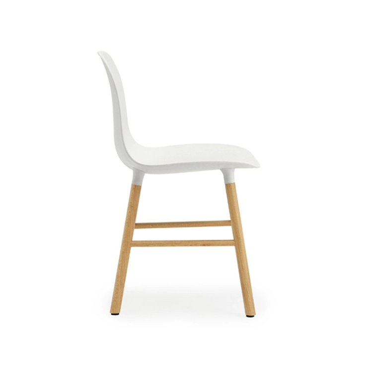 Chaise FORM CHAIR Blanc Normann Copenhagen