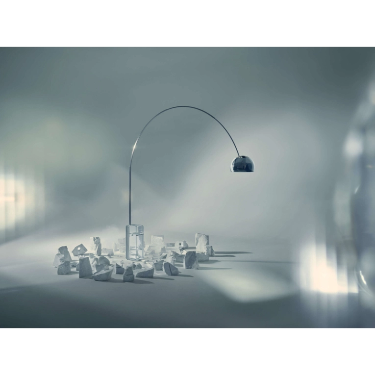 Lampadaire ARCO K - Edition limitée Crystal FLOS