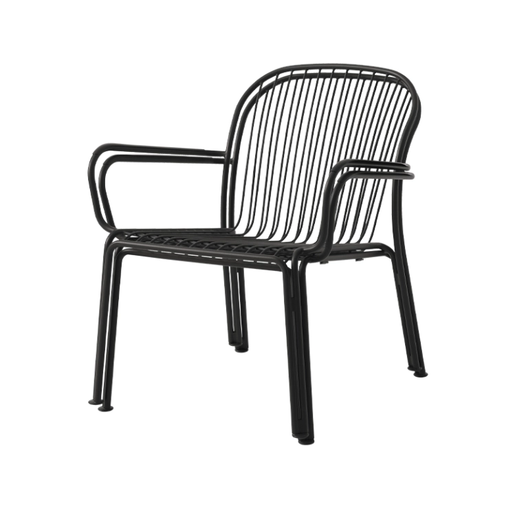 Fauteuil extérieur Fauteuil THORVALD SC101 Noir AND TRADITION