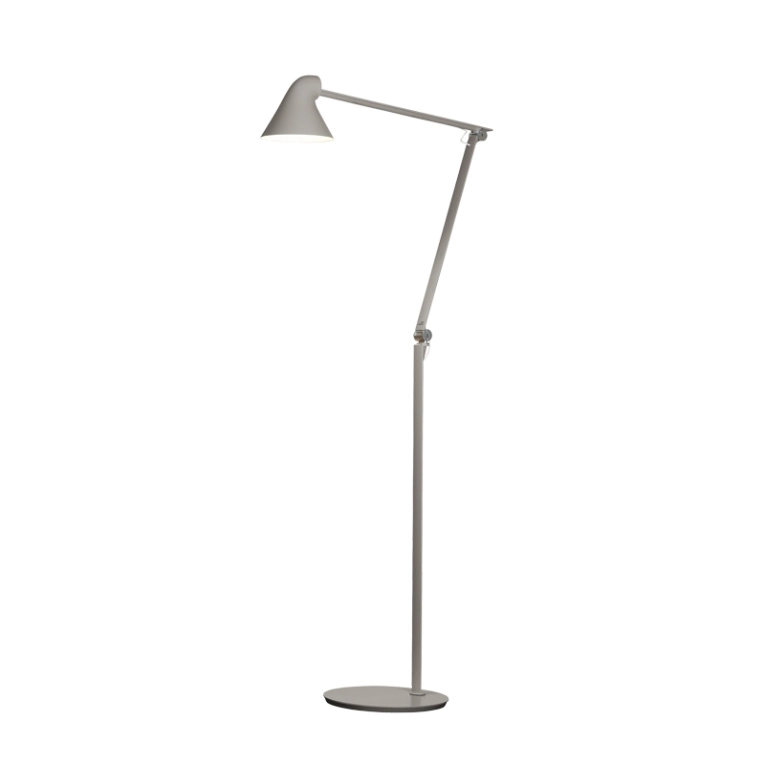 Lampadaire NJP Gris aluminium LOUIS POULSEN