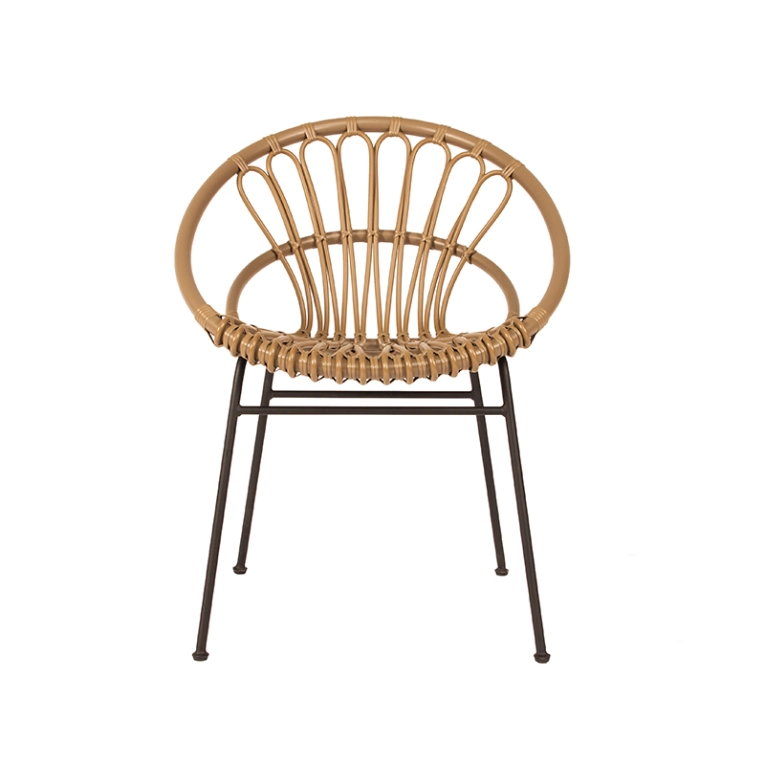 Chaise extérieur Chaise ROXANNE Camel VINCENT SHEPPARD