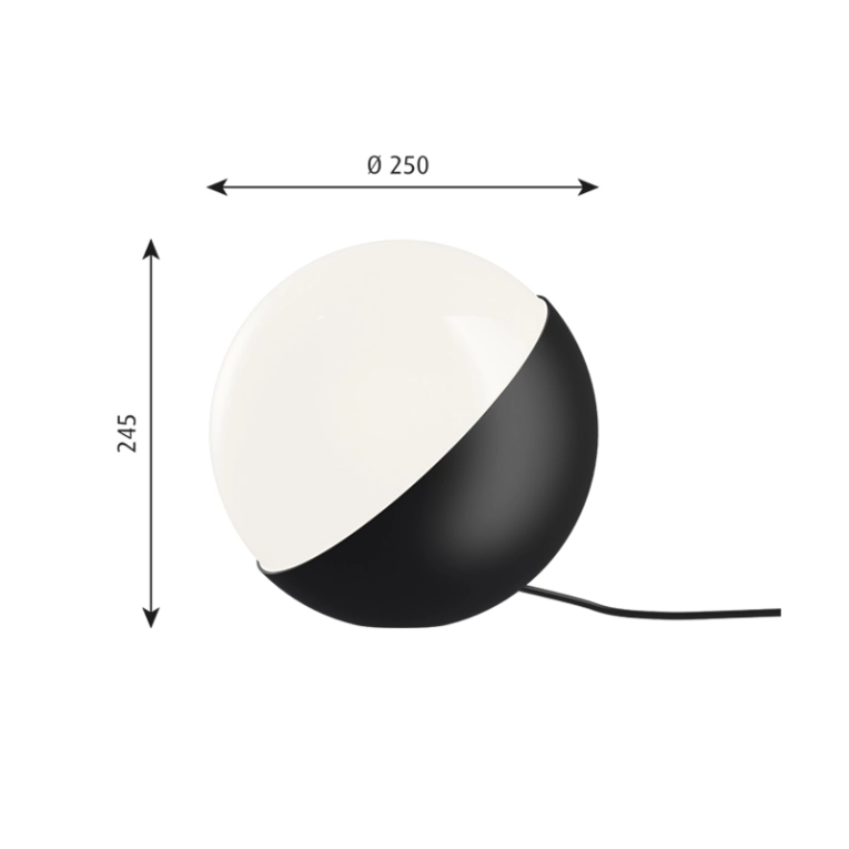 Lampe à poser VL STUDIO Ø 25 Laiton LOUIS POULSEN