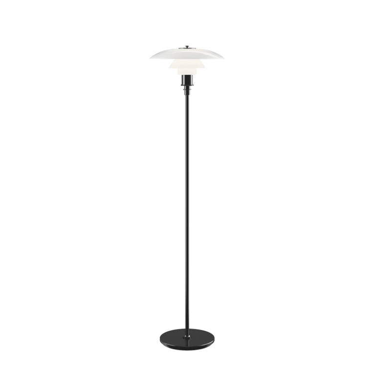 Lampadaire PH 3 ½/2 ½ Noir métallisé LOUIS POULSEN