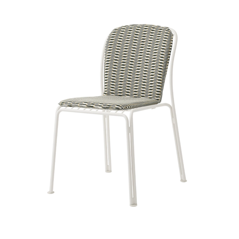 Accessoire extérieur Coussin assise et dossier chaise THORVALD SC94-95 Marquetry Bora AND TRADITION