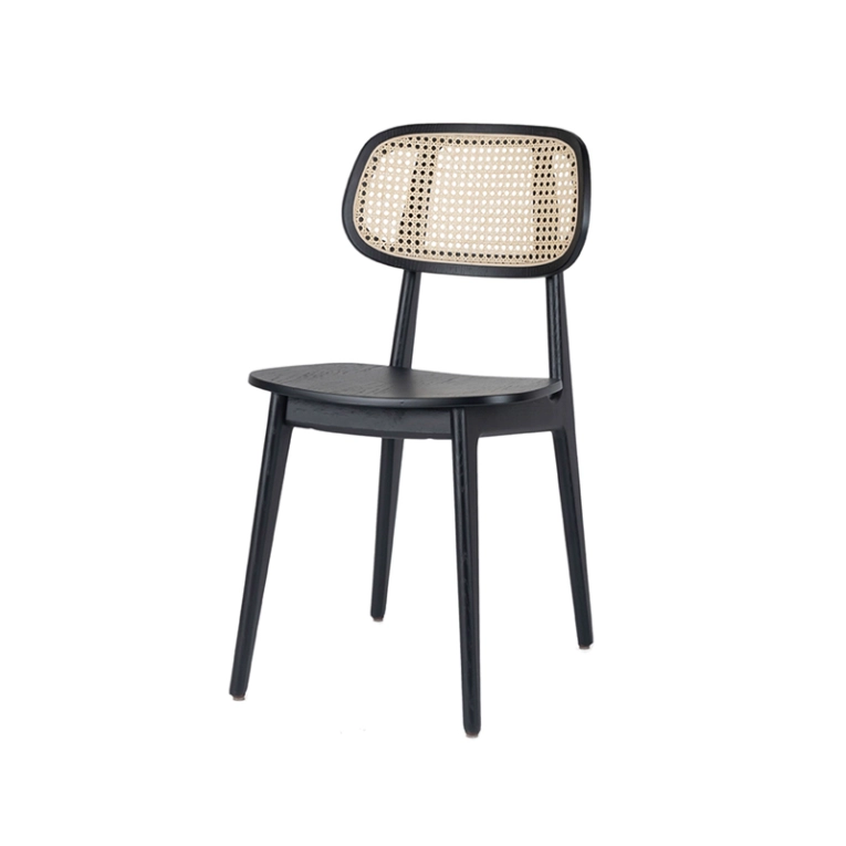 Chaise TITUS assise bois Chêne noir VINCENT SHEPPARD