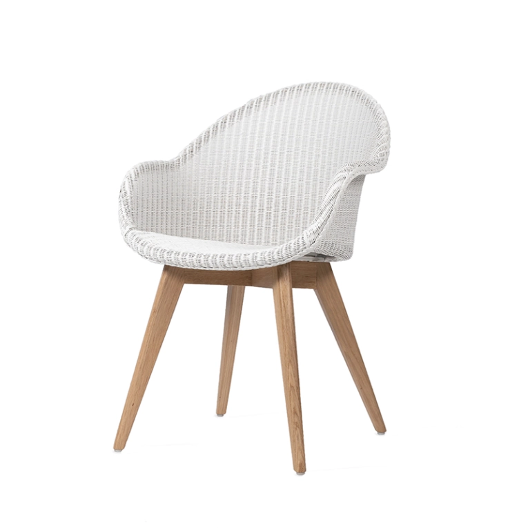 Chaise AVRIL Blanc VINCENT SHEPPARD