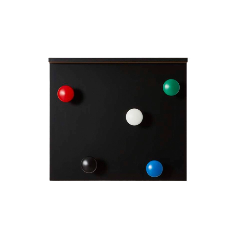 Porte-manteau Porte-manteau LC17 Multicolore  CASSINA