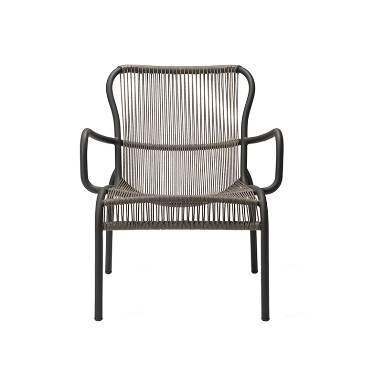 Fauteuil extérieur Fauteuil LOOP Gris fossile VINCENT SHEPPARD