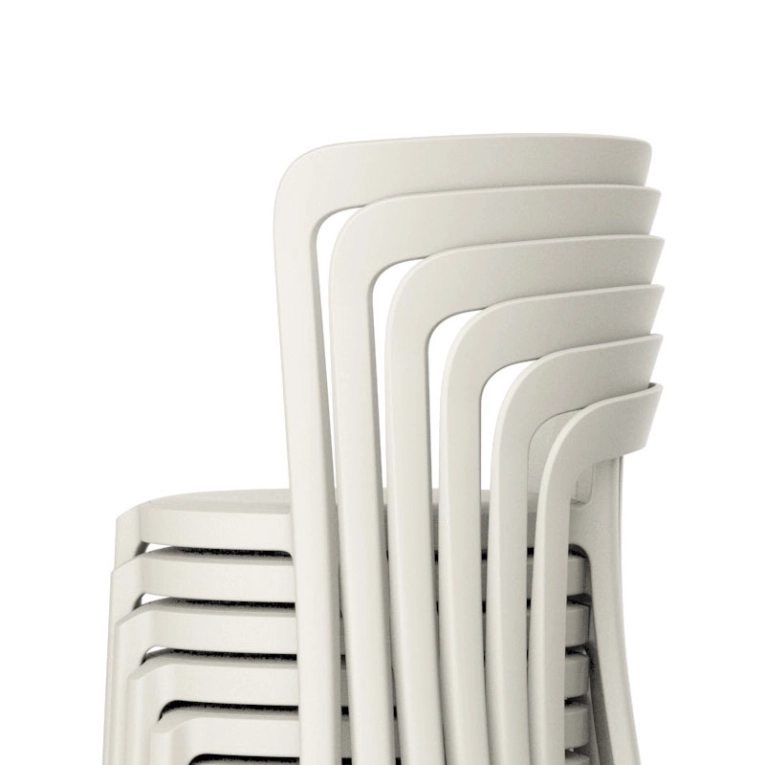 Chaise ON & ON Blanc EMECO