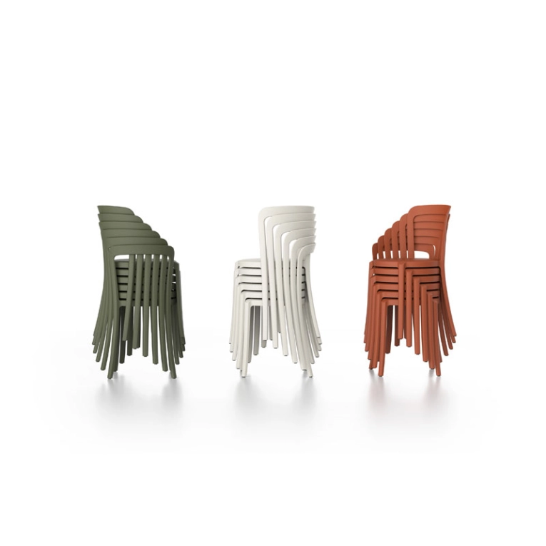 Chaise ON & ON Bleu clair EMECO