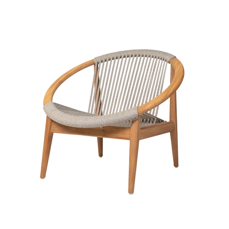 Fauteuil extérieur Fauteuil FRIDA Blanc Dune VINCENT SHEPPARD