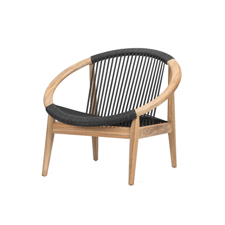 Fauteuil extérieur Fauteuil FRIDA Anthracite VINCENT SHEPPARD