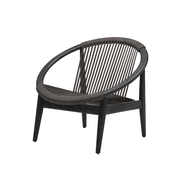 Fauteuil extérieur Fauteuil FRIDA Noir onyx VINCENT SHEPPARD