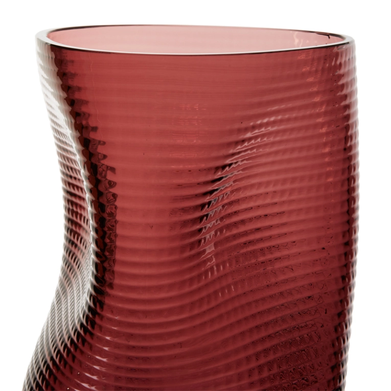 Vase Vase CORAL H 41 Amethyste transparent CASSINA