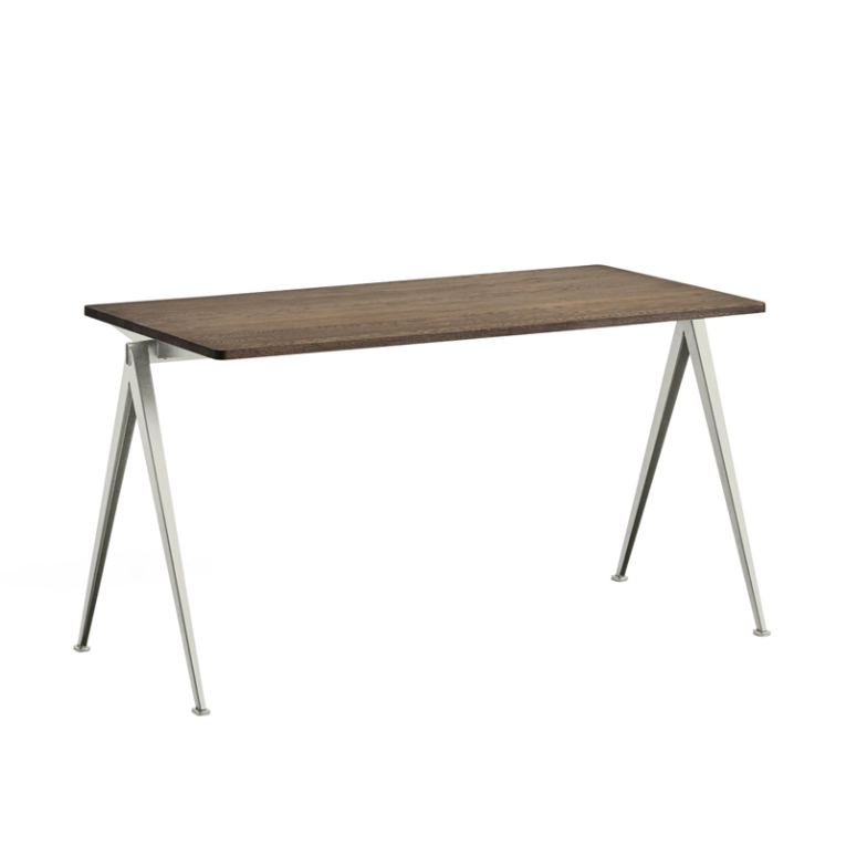 Table PYRAMID 01 Chêne fumé/ beige HAY