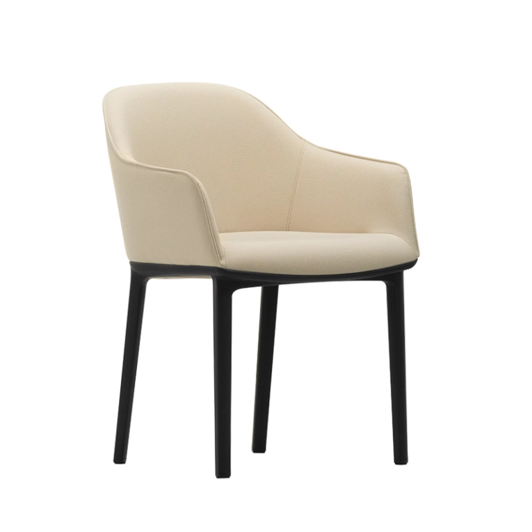 Chaise SOFTSHELL Parchemin/ blanc crème 03 VITRA