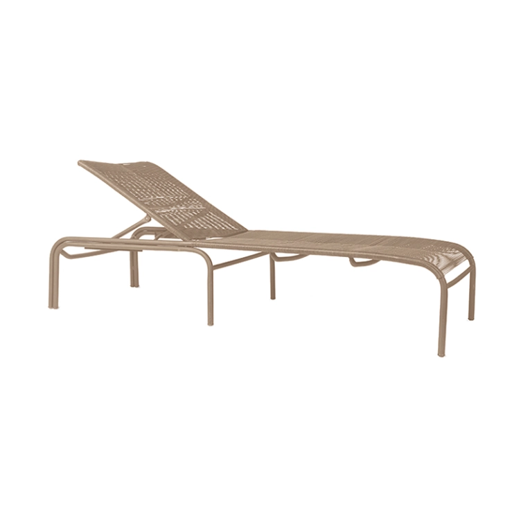 Bain de soleil, chaise longue et hamac Bain de soleil LOOP Taupe VINCENT SHEPPARD